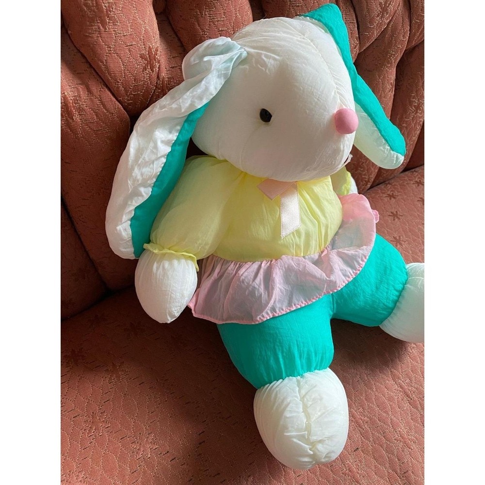 Gibson Greetings Bunny Rabbit Plush 1992 Polyester Vintage Stuffed Animal s15
